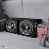 image:imageVEVOR 12 Powered Subwoofer with Builtin Amplifier 490W Peak Deep Bass Output Slim Enclosed Car Audio Subwoofer SpaceSaving Design Fits Truck SUV Trunk Complete Stereo System2400W Peak