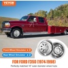 image:imageVEVOR 16inch Wheel Simulators 304 Stainless Steel Wheel Simulator Kit with Mirror Polished Finish 2 Front and 2 Rear Wheel Covers Fit for Ford F350 19741998 4 pcs16