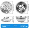 image:imageVEVOR 16inch Wheel Simulators 304 Stainless Steel Wheel Simulator Kit with Mirror Polished Finish 2 Front and 2 Rear Wheel Covers Fit for Ford F350 19741998 4 pcs16
