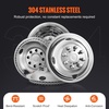 image:imageVEVOR 16inch Wheel Simulators 304 Stainless Steel Wheel Simulator Kit with Mirror Polished Finish 2 Front and 2 Rear Wheel Covers Fit for Ford F350 19741998 4 pcs16