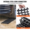 image:imageVEVOR 7 TON Traction Boards with TPR Material Recovery Boards for Offroad VehiclesCarsPickupsSUVsRVs Pair Tire Traction Mats on Snow Sand Mud and Loose Terrain Storage Bags Short BlackBLACK31