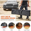 image:imageVEVOR 7 TON Traction Boards with TPR Material Recovery Boards for Offroad VehiclesCarsPickupsSUVsRVs Pair Tire Traction Mats on Snow Sand Mud and Loose Terrain Storage Bags Short BlackORANGE41