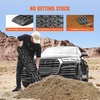 image:imageVEVOR 7 TON Traction Boards with TPR Material Recovery Boards for Offroad VehiclesCarsPickupsSUVsRVs Pair Tire Traction Mats on Snow Sand Mud and Loose Terrain Storage Bags Short BlackBLACK41