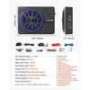 image:imageVEVOR 8 400W Underseat Car Subwoofer Slim Powered Car Subwoofers Under The Seat Low Profile Audio Sub Builtin Amplifier HighLow Level Input amp Volume Controller for SUVs Car Truck RV10IN