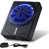 image:imageVEVOR 8 400W Underseat Car Subwoofer Slim Powered Car Subwoofers Under The Seat Low Profile Audio Sub Builtin Amplifier HighLow Level Input amp Volume Controller for SUVs Car Truck RV10IN