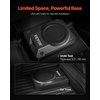 image:imageVEVOR 8 400W Underseat Car Subwoofer Slim Powered Car Subwoofers Under The Seat Low Profile Audio Sub Builtin Amplifier HighLow Level Input amp Volume Controller for SUVs Car Truck RV10IN
