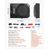 image:imageVEVOR 8 400W Underseat Car Subwoofer Slim Powered Car Subwoofers Under The Seat Low Profile Audio Sub Builtin Amplifier HighLow Level Input amp Volume Controller for SUVs Car Truck RV10IN