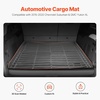 image:imageVEVOR Cargo Mat Compatible with Toyota Camry Hybrid 20182025 Precise Fit Odorless Durable Trunk Mat TPE Trunk Protector Replacement Black 1PCSChevy SuburbanGMC Yukon XL 20152020