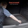 image:imageVEVOR Cargo Mat Compatible with Toyota Camry Hybrid 20182025 Precise Fit Odorless Durable Trunk Mat TPE Trunk Protector Replacement Black 1PCSFord Bronco Sport 20212024