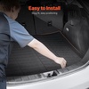 image:imageVEVOR Cargo Mat Compatible with Toyota Camry Hybrid 20182025 Precise Fit Odorless Durable Trunk Mat TPE Trunk Protector Replacement Black 1PCSFord Edge 20152024Ford Edge ST 20202024