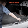 image:imageVEVOR Cargo Mat Compatible with Toyota Camry Hybrid 20182025 Precise Fit Odorless Durable Trunk Mat TPE Trunk Protector Replacement Black 1PCSToyota 4Runner 20102024