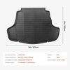 image:imageVEVOR Cargo Mat Compatible with Toyota Camry Hybrid 20182025 Precise Fit Odorless Durable Trunk Mat TPE Trunk Protector Replacement Black 1PCSToyota Camry Hybrid 20182025