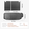 image:imageVEVOR Cargo Mat Compatible with Toyota Camry Hybrid 20182025 Precise Fit Odorless Durable Trunk Mat TPE Trunk Protector Replacement Black 1PCSToyota KlugerHighlander 20202024