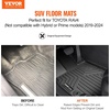 image:imageVEVOR Floor Mats Fits for Tesla Model Y 20212024 All Weather Protection Custom Fit Car Floor Liners Front amp 2nd RowToyota RAV4