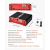 image:imageVEVOR Monoblock Car Amplifier 400W RMS MAX 124 Ohm Stable 1Channel Class D Car Audio Amplifier with Remote Subwoofer Level Control Low Pass Filter Bass Boost amp Phase Shift Volume Controller3000W