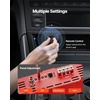 image:imageVEVOR Monoblock Car Amplifier 400W RMS MAX 124 Ohm Stable 1Channel Class D Car Audio Amplifier with Remote Subwoofer Level Control Low Pass Filter Bass Boost amp Phase Shift Volume Controller1500W
