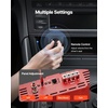 image:imageVEVOR Monoblock Car Amplifier 400W RMS MAX 124 Ohm Stable 1Channel Class D Car Audio Amplifier with Remote Subwoofer Level Control Low Pass Filter Bass Boost amp Phase Shift Volume Controller3000W