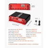 image:imageVEVOR Monoblock Car Amplifier 400W RMS MAX 124 Ohm Stable 1Channel Class D Car Audio Amplifier with Remote Subwoofer Level Control Low Pass Filter Bass Boost amp Phase Shift Volume Controller2000W