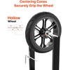 image:imageVEVOR Motorcycle Wheel Balancer Tire Balancer amp Truing Stand for Hollow amp Solid Axle Wheels HeavyDuty Design with Adjustable Cones and Truing Pointer for Sport and Dirt BikesHollow Axle