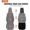 image:imageVEVOR Seat Covers Universal Car Seat Covers Full Set Seats Front and Rear Seat 13pcs Faux Leather Seat Cover Full Enclosed Design Detachable Headrest and Airbag Compatible for Most Car SUV TruckGray