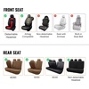 image:imageVEVOR Seat Covers Universal Car Seat Covers Full Set Seats Front and Rear Seat 13pcs Faux Leather Seat Cover Full Enclosed Design Detachable Headrest and Airbag Compatible for Most Car SUV TruckBlack