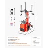 image:imageVEVOR Tire Changer Machine 20HP Copper Motor Durable Tire Changer with Air Pressure Gauge amp Pneumatic Assist Arm Pedal Operated Tire Changer with Thickened Chuck Fit for SedanSUVPickup TruckTire Changer