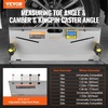 image:imageVEVOR Wheel Alignment Tool 2Pack Toe Plates CamberCasterToe Gauge 01 Accuracy Stainless Steel Tool Plate Magnetic Slots and 6 Alignment Rods Includes 2 Measuring Tapes amp Conversion ChartWith Digital Camber Gauge