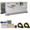 image:imageVEVOR Wheel Alignment Tool 2Pack Toe Plates CamberCasterToe Gauge 01 Accuracy Stainless Steel Tool Plate Magnetic Slots and 6 Alignment Rods Includes 2 Measuring Tapes amp Conversion ChartWith Digital Camber Gauge