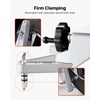 image:imageVEVOR Wheel Clamp amp Magnetic Adapter 1 PC Aluminum Alloy Wheel Alignment Tool for Precise Camber Gauge Fits 1125 Inch Rims Universal Magnetic Gauge Tire Repair Tool for Car Truck SUV Motorcycle