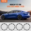 image:imageVEVOR Wheel Rim Cover Hubcaps 20 in Model Y Fully Fit Hubcap with Snap Guard Tape amp Valve Nozzle Hole ABS amp PC Hubcap with Upgraded Buckle High Rigidity amp Less Wind Drag Fits for All Weather Use20in