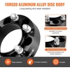 image:imageVEVOR Wheel Spacers 2 6x55 Wheel Adapters 6 Lug Forged Spacer 781 mm Bore Hubcentric M14 x15 Studs Spacers Fit for 19842018 Chevrolet GMC and Cadillac 4 PCS Black15