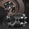 image:imageVEVOR Wheel Spacers 2 6x55 Wheel Adapters 6 Lug Forged Spacer 781 mm Bore Hubcentric M14 x15 Studs Spacers Fit for 19842018 Chevrolet GMC and Cadillac 4 PCS Black15