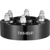 image:imageVEVOR Wheel Spacers 2 6x55 Wheel Adapters 6 Lug Forged Spacer 781 mm Bore Hubcentric M14 x15 Studs Spacers Fit for 19842018 Chevrolet GMC and Cadillac 4 PCS Black2