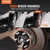 image:imageVEVOR Wheel Spacers 2 6x55 Wheel Adapters 6 Lug Forged Spacer 781 mm Bore Hubcentric M14 x15 Studs Spacers Fit for 19842018 Chevrolet GMC and Cadillac 4 PCS Black2