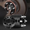 image:imageVEVOR Wheel Spacers 2 6x55 Wheel Adapters 6 Lug Forged Spacer 781 mm Bore Hubcentric M14 x15 Studs Spacers Fit for 19842018 Chevrolet GMC and Cadillac 4 PCS Black2