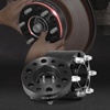 image:imageVEVOR Wheel Spacers 2 6x55 Wheel Adapters 6 Lug Forged Spacer 781 mm Bore Hubcentric M14 x15 Studs Spacers Fit for 19842018 Chevrolet GMC and Cadillac 4 PCS Black15