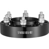 image:imageVEVOR Wheel Spacers 2 6x55 Wheel Adapters 6 Lug Forged Spacer 781 mm Bore Hubcentric M14 x15 Studs Spacers Fit for 19842018 Chevrolet GMC and Cadillac 4 PCS Black15