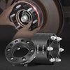 image:imageVEVOR Wheel Spacers 2 6x55 Wheel Adapters 6 Lug Forged Spacer 781 mm Bore Hubcentric M14 x15 Studs Spacers Fit for 19842018 Chevrolet GMC and Cadillac 4 PCS Black125