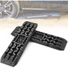 image:imageVEVOR 7 TON Traction Boards with TPR Material Recovery Boards for Offroad VehiclesCarsPickupsSUVsRVs Pair Tire Traction Mats on Snow Sand Mud and Loose Terrain Storage Bags Short BlackBLACK41