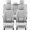 image:imageVEVOR Seat Covers Universal Car Seat Covers Full Set Seats Front and Rear Seat 13pcs Faux Leather Seat Cover Full Enclosed Design Detachable Headrest and Airbag Compatible for Most Car SUV TruckGray