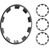 image:imageVEVOR Wheel Rim Cover Hubcaps 20 in Model Y Fully Fit Hubcap with Snap Guard Tape amp Valve Nozzle Hole ABS amp PC Hubcap with Upgraded Buckle High Rigidity amp Less Wind Drag Fits for All Weather Use20in
