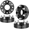 image:imageVEVOR Wheel Spacers 2 6x55 Wheel Adapters 6 Lug Forged Spacer 781 mm Bore Hubcentric M14 x15 Studs Spacers Fit for 19842018 Chevrolet GMC and Cadillac 4 PCS Black15