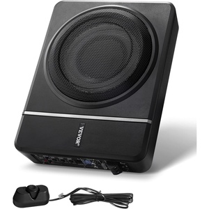 image:imageVEVOR 8 400W Underseat Car Subwoofer Slim Powered Car Subwoofers Under The Seat Low Profile Audio Sub Builtin Amplifier HighLow Level Input amp Volume Controller for SUVs Car Truck RV8IN