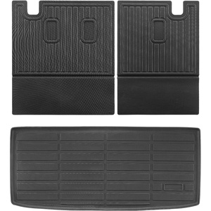 image:imageVEVOR Cargo Mat Compatible with Toyota Camry Hybrid 20182025 Precise Fit Odorless Durable Trunk Mat TPE Trunk Protector Replacement Black 1PCSHonda Pilot 20162024