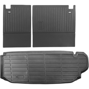 image:imageVEVOR Cargo Mat Compatible with Toyota Camry Hybrid 20182025 Precise Fit Odorless Durable Trunk Mat TPE Trunk Protector Replacement Black 1PCSToyota KlugerHighlander 20202024