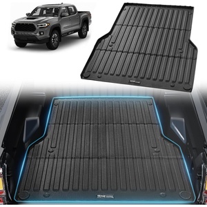 image:imageVEVOR Truck Bed Mat Compatible with 20052023 Toyota Tacoma 5 FT Bed TPE Material Black Thick and HeavyDuty NonSlip AllWeather Protection