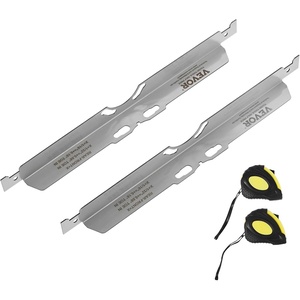 image:imageVEVOR Wheel Alignment Tool 2 PCS Stainless Steel Heavy Duty Toe Alignment Plates with 2 Measuring Tapes Accurate Automotive Wheel Tools for Home Use Compatible with Cars Trucks SUVs and VehicleStainless steel color