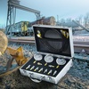 image:imageHydraulic Pressure Test Kit 250400600bar 3 Gauges 11 Test Couplings 3 Test Hoses Excavator Hydraulic Test Gauge Set with Portable Carrying Case for Excavator Tractors Construction Machinery  Excavator Hydraulic Test Gauge Set with Portable Carrying Case for Excavator Tractors Compressors Construction Machinery3 Gauges 9 Test Couplings