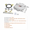 image:imageHydraulic Pressure Test Kit 250400600bar 3 Gauges 11 Test Couplings 3 Test Hoses Excavator Hydraulic Test Gauge Set with Portable Carrying Case for Excavator Tractors Construction Machinery  Excavator Hydraulic Test Gauge Set with Portable Carrying Case for Excavator Tractors Compressors Construction Machinery3 Gauges 11 Test Couplings