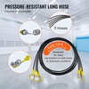 image:imageHydraulic Pressure Test Kit 250400600bar 3 Gauges 11 Test Couplings 3 Test Hoses Excavator Hydraulic Test Gauge Set with Portable Carrying Case for Excavator Tractors Construction Machinery  Excavator Hydraulic Test Gauge Set with Portable Carrying Case for Excavator Tractors Compressors Construction Machinery5 Gauges 13 Couplings